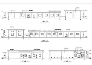 南方某地區冷庫建筑施工圖 共4張