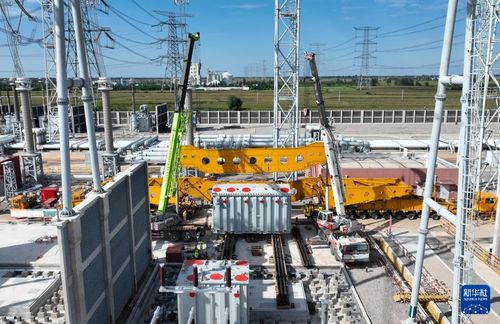 河北邢臺 1000千伏特高壓變電站擴容工程建設忙