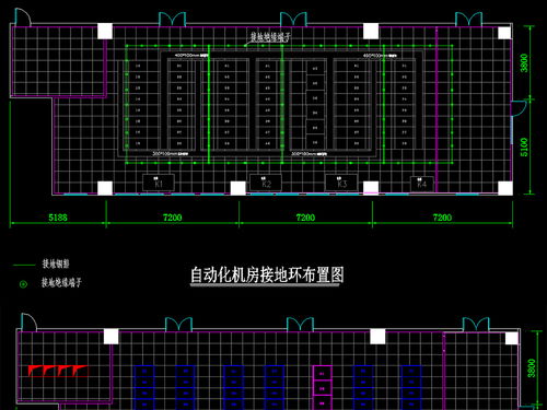 供電公司地調(diào)自動(dòng)化調(diào)度機(jī)房工程深化施工圖cad弱電智能化設(shè)計(jì)平面圖下載 cad圖紙圖片大全 編號 17535576