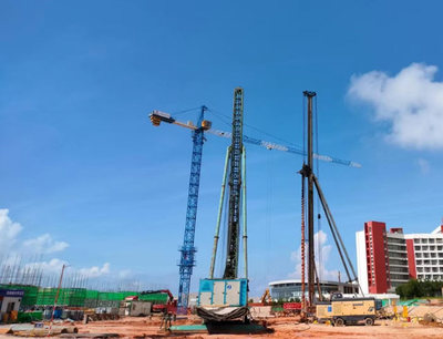 十七冶建安分公司廣東項目樁基工程順利完工