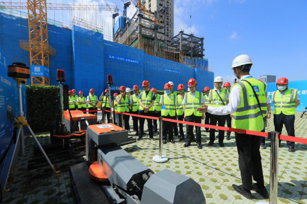 深圳自貿時代中心項目迎來全國房屋市政安全生產及智能建造觀摩