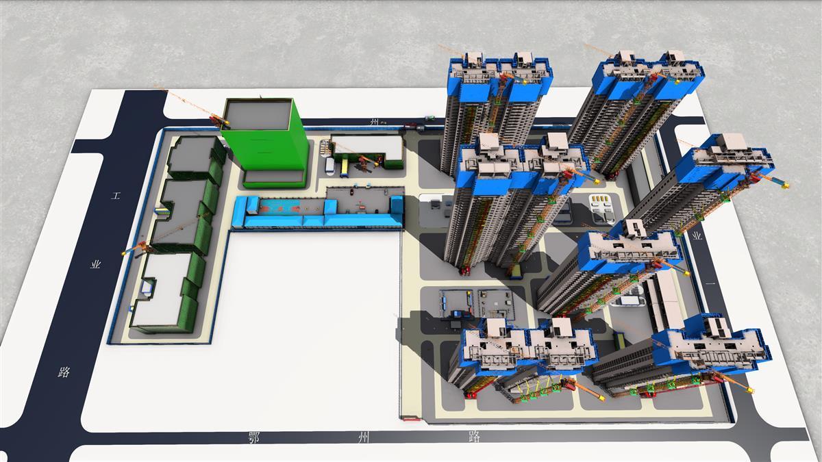 在漢央企中國一冶承建 青山民生工程用BIM技術提前“看見”錯漏信息