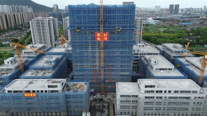 中國能建葛洲壩集團梁溪矽谷項目:推進主體工程全線封頂